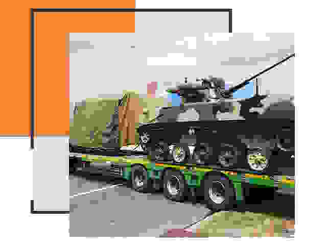 Перевозка военной техники в Шахтах