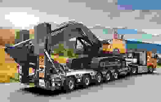 Негабаритная перевозка с учетом высоты в Шахтах